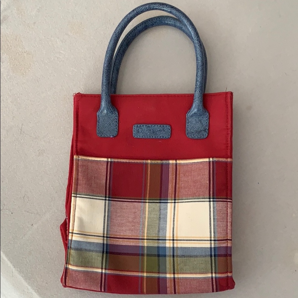 Small Longaberger tote bag